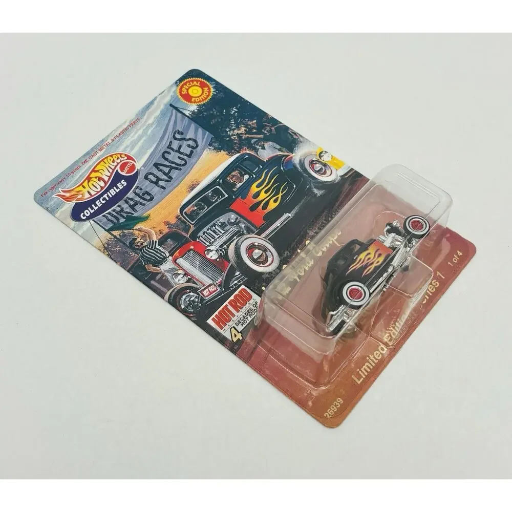 Hot Wheels Collectibles '32 Ford Coupe Drag Races Special Edition w/ Protector